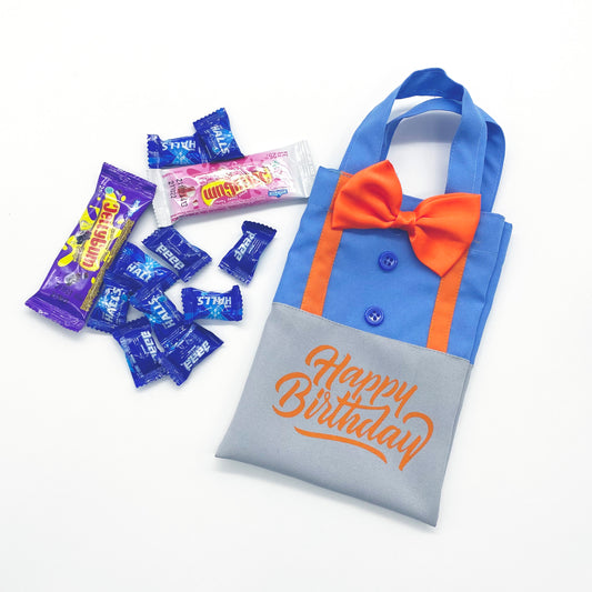 Blippi Candy Bags, Birthday Party Favor Bags, Blippi Gift Bags, Blippi First Birthday, Blippi Party Decorations