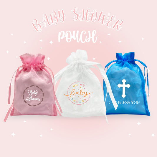 Baby Shower Favor Bags, Personalized gifts bulk for Birthday baby shower