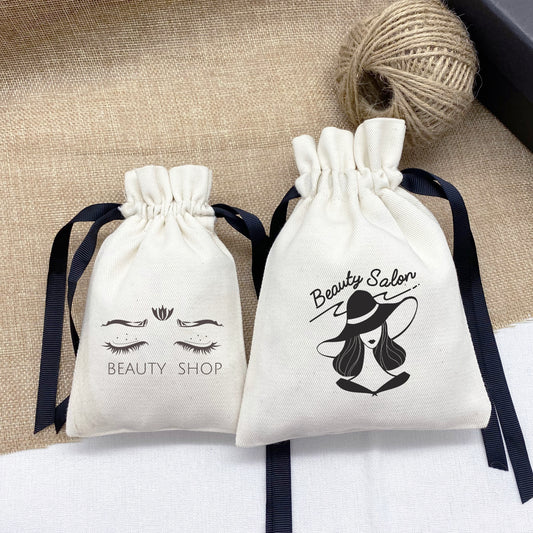 Makeup bags, Custom jewelry bags, Bulk wholesale gift bag in mini, medium, large sizes.