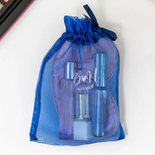 Organza Bags bulk 6 x 8 inch (15x20 cm) Custom Printed with your logo for Wedding Guest favor Gift bags, Cosmetic bag, Goodie pouch