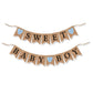 Sweet Baby Boy Burlap Banner Bunting