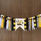 First CONSTRUCTION Highchair , Construction 1st BIRTHDAY Banner with Tassels | Pre-Assembled Ready to Hang