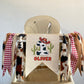 Highchair First RODEO, COWBOY 1st BIRTHDAY One Banner with Tassels