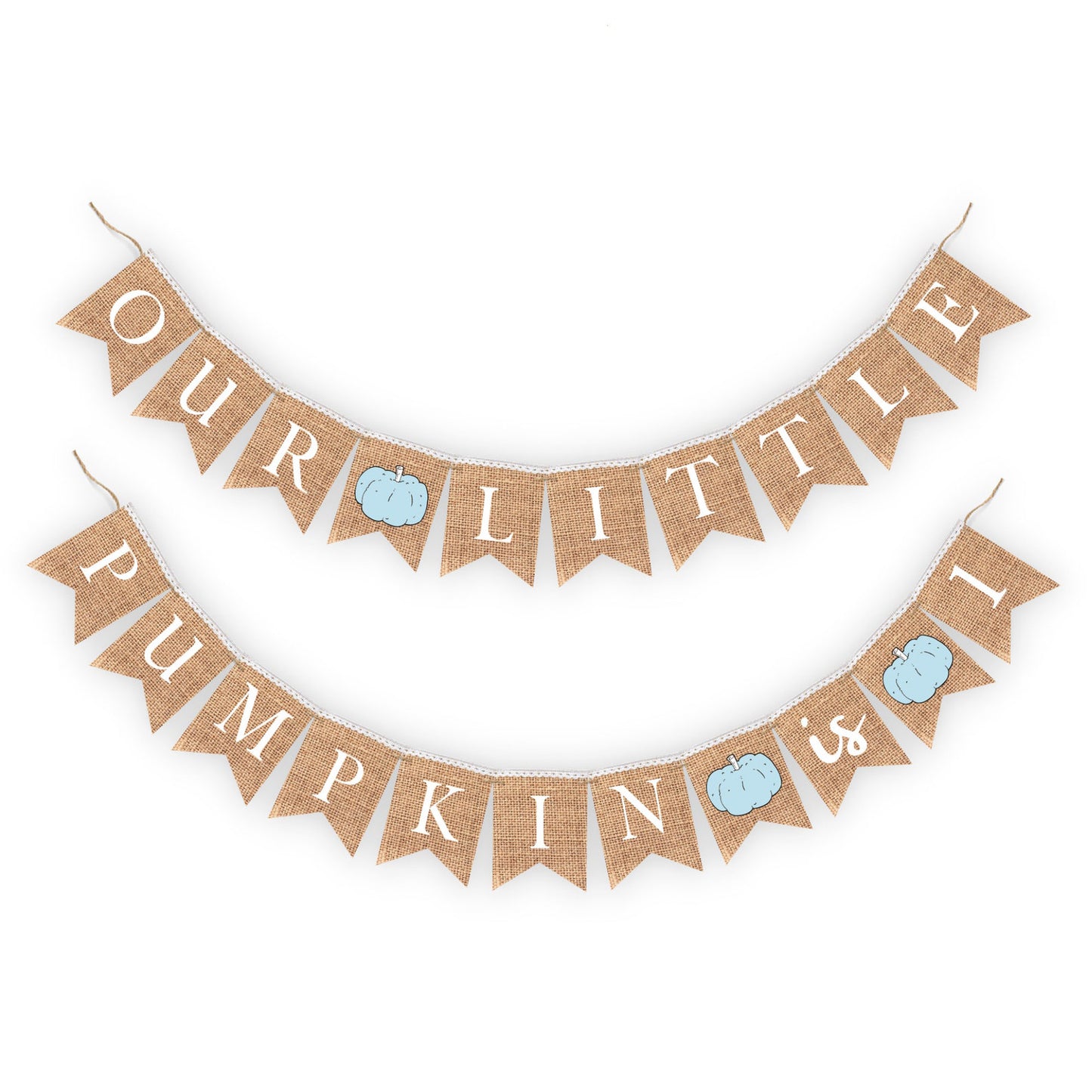 Our little pumpkin is turning one, First Birthday boy Pumpkin baby shower Decoration Rustic Banner Bunting