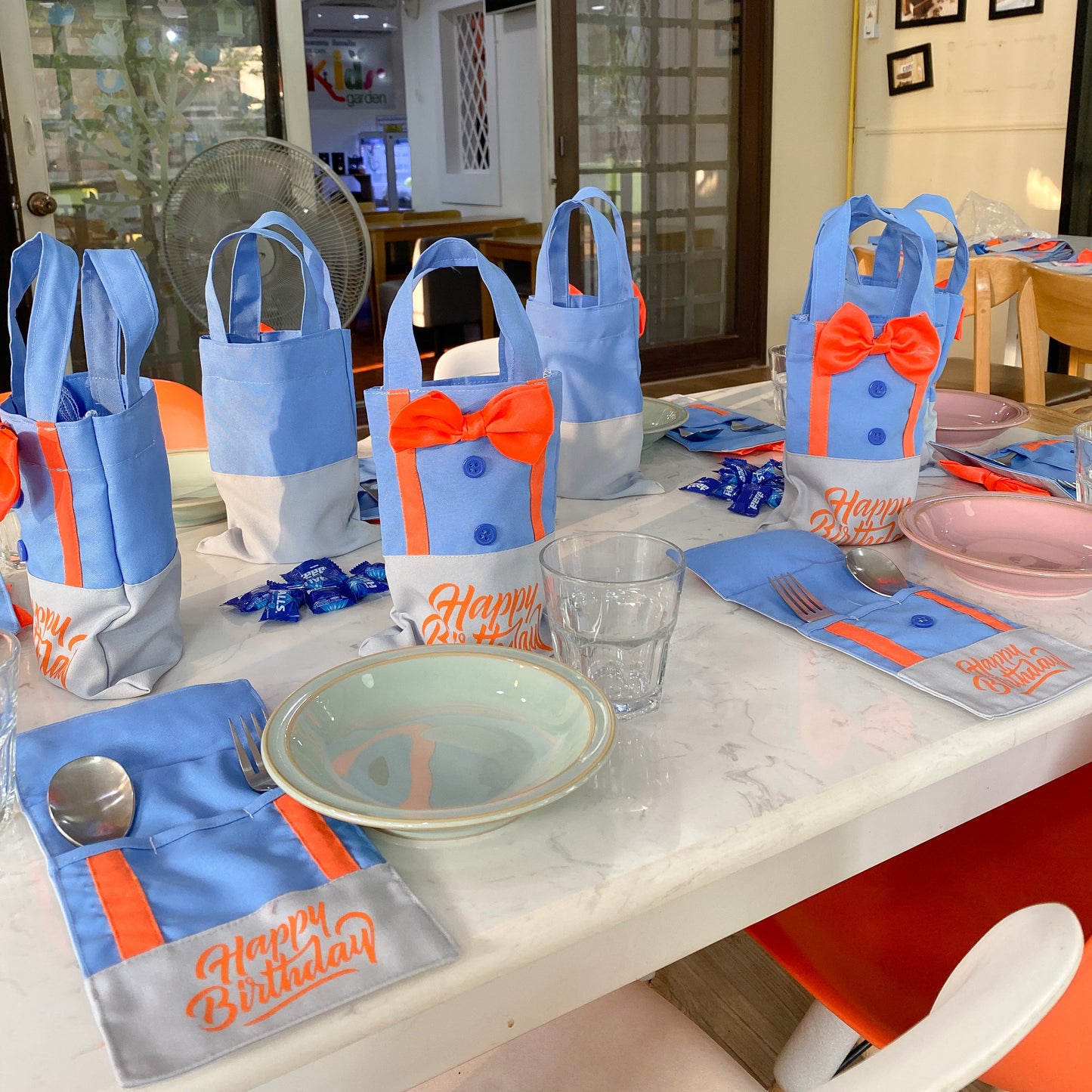 Blippi Candy Bags, Birthday Party Favor Bags, Blippi Gift Bags, Blippi First Birthday, Blippi Party Decorations