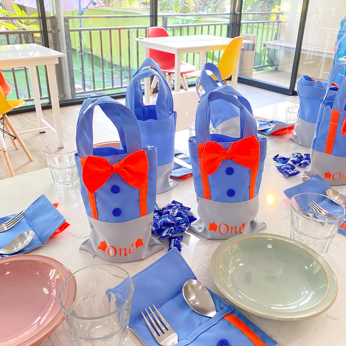 ONE Blippi Candy Bags, Birthday Party Favor Bags, Blippi Gift Bags, Blippi First Birthday, Blippi Party Decorations