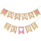 Mama to be banner, Baby shower Girl Bunting, Red and white checkered Buffalo plaid Picnic theme Baby shower Gender reveal Bunting