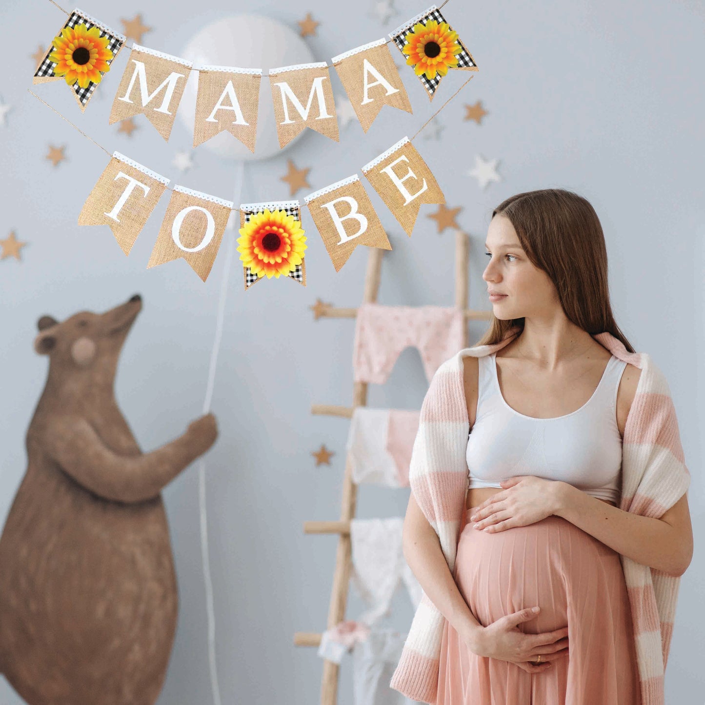 Customized banner for mama to be, baby shower, Gender reveal, baby shower decorations.