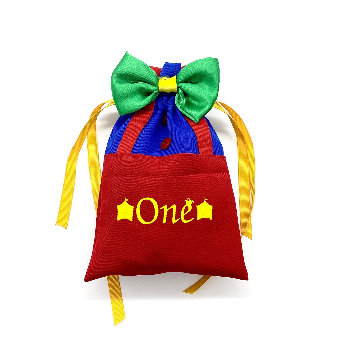 One Circus Candy Pouch, Birthday Party Favor Pouch, Little Man Gift Pouch, Little Man First Birthday, Little Man Party Decorations