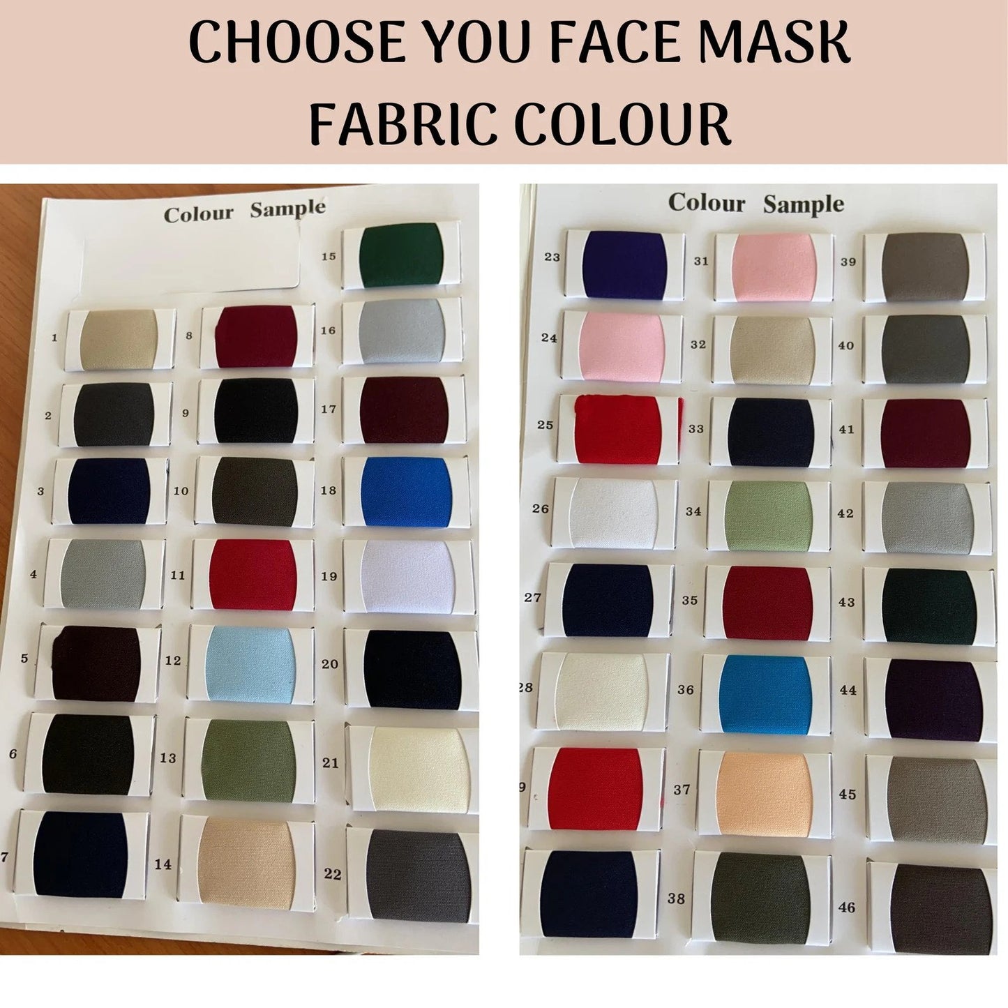 Wholesale custom logo face mask, bulk washable with adjustable straps