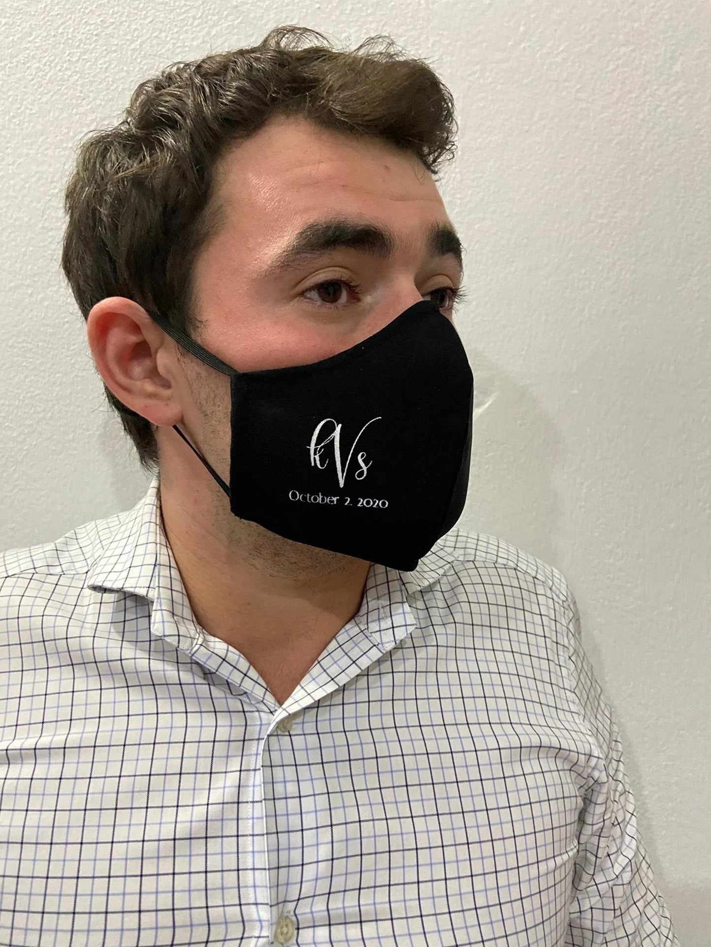 Wholesale custom logo face mask, bulk washable with adjustable straps