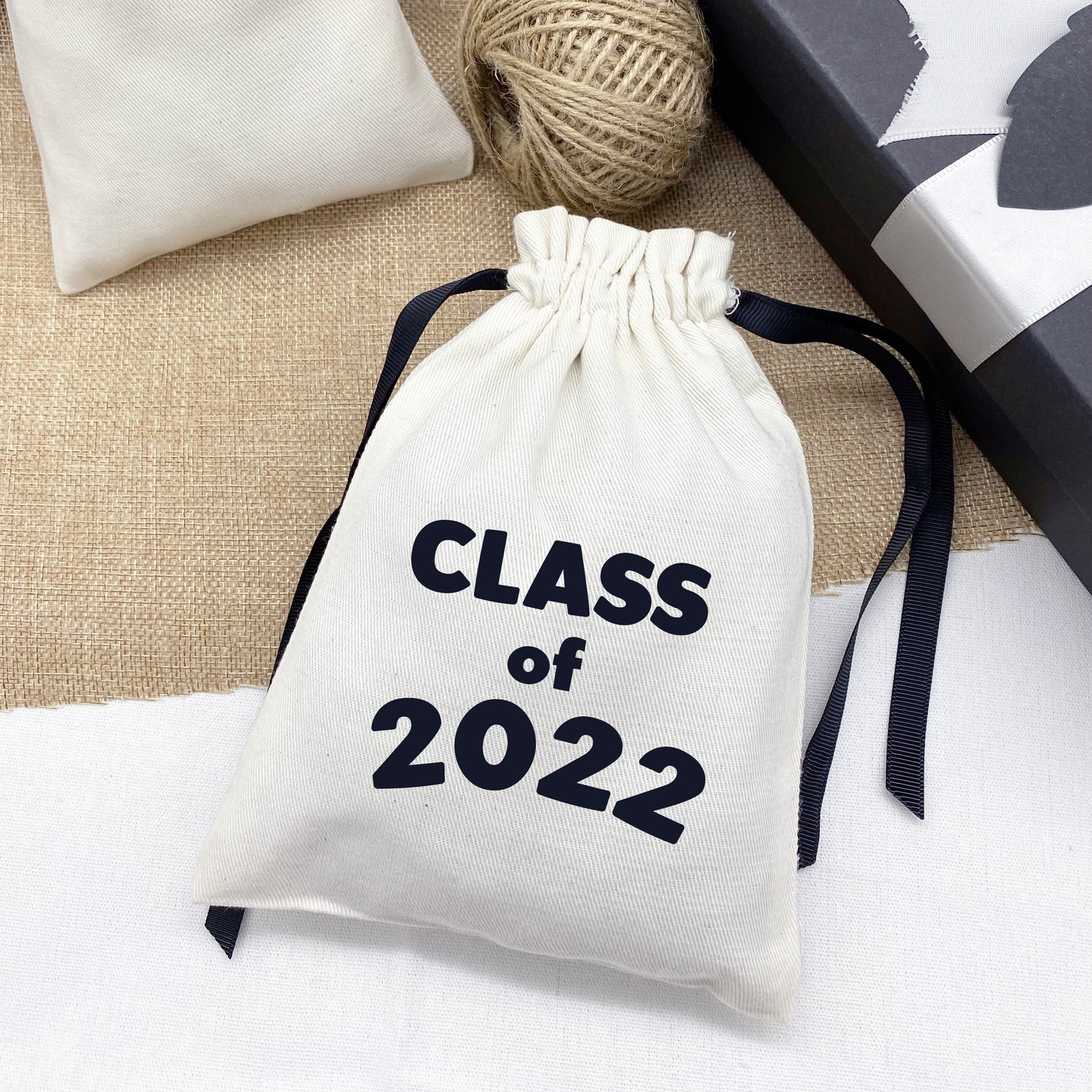 Personalized graduation party favor gift bags, party favors, high school and college celebrations