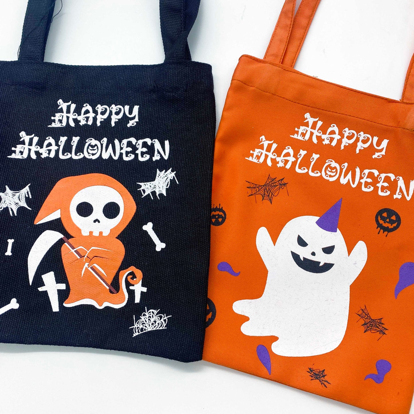 Halloween Trick or Treat Bags, Halloween Treat Candy Bags for Kids, Halloween Goodie Bags, Gift bags, Halloween Party