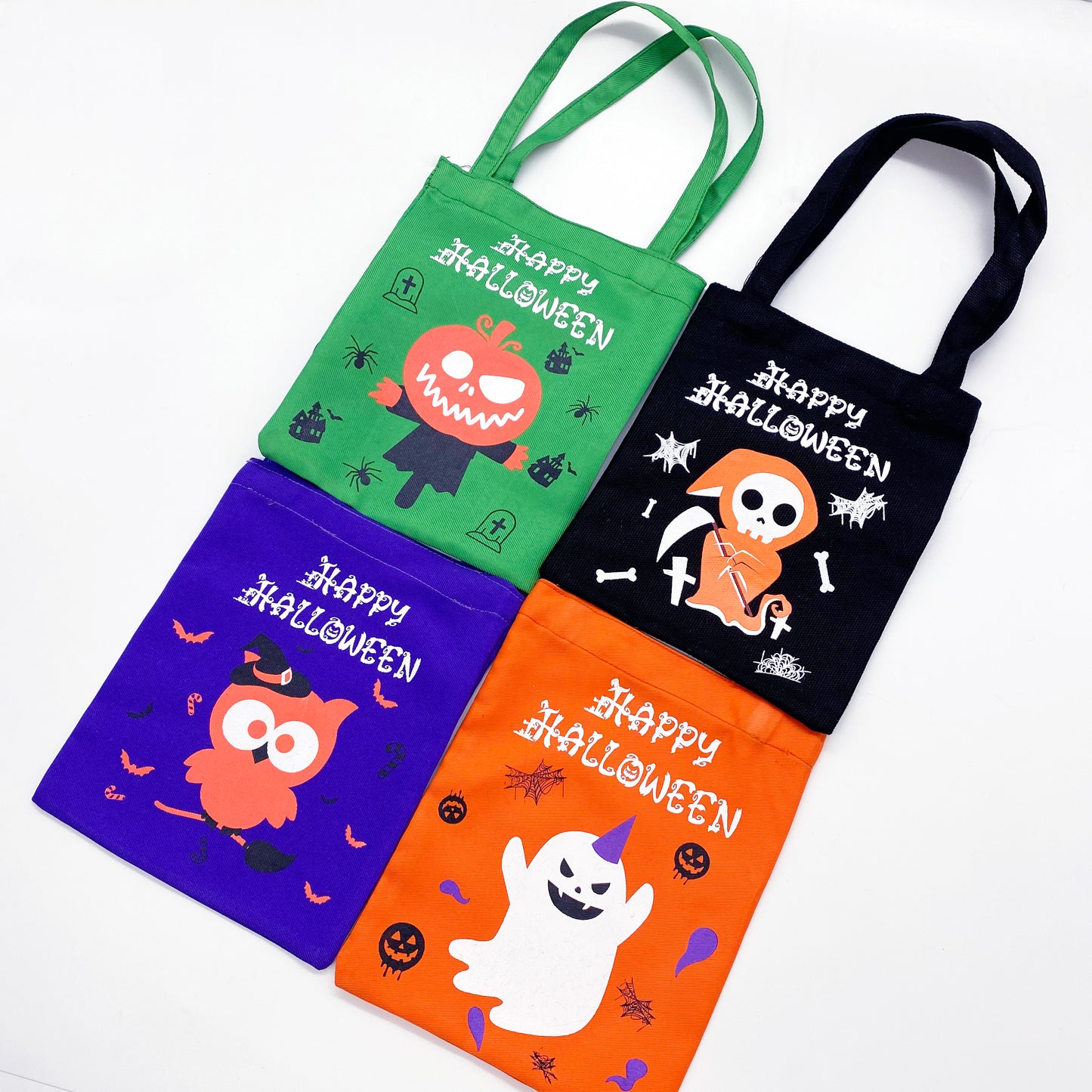 Halloween Trick or Treat Bags, Halloween Treat Candy Bags for Kids, Halloween Goodie Bags, Gift bags, Halloween Party