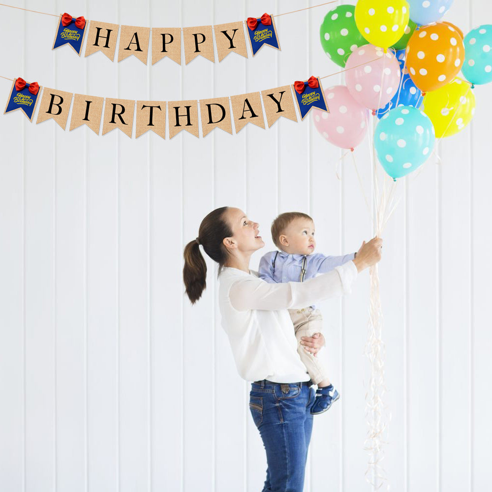 Personalized Happy Birthday Circus Banners