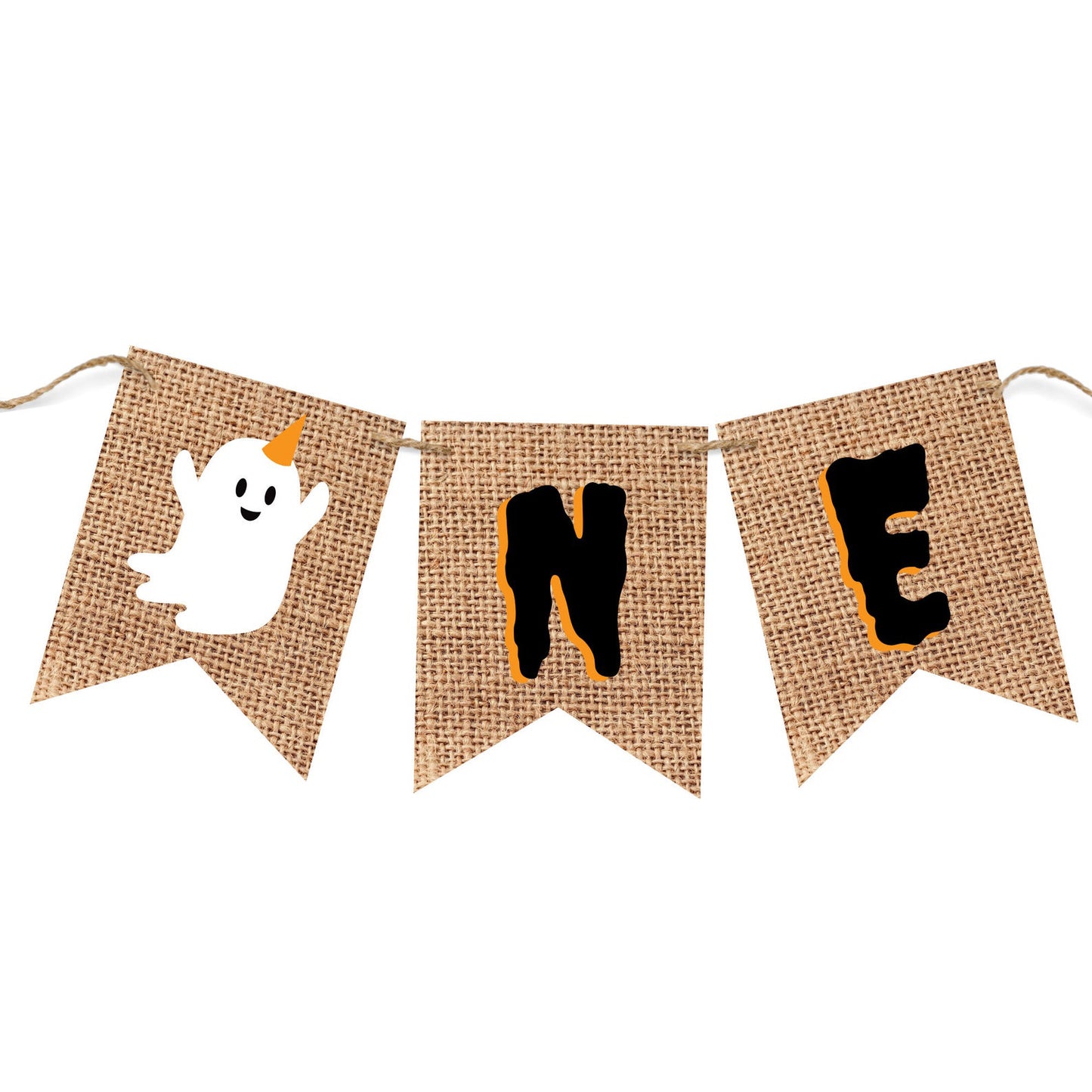 HALLOWEEN ONE BANNER FOR HIGHCHAIR