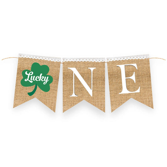 Lucky One St Patricks Day Birthday, Lucky One Banner, Hammrock banner, st Patrick’s day first birthday, 1st birthday, one decorations