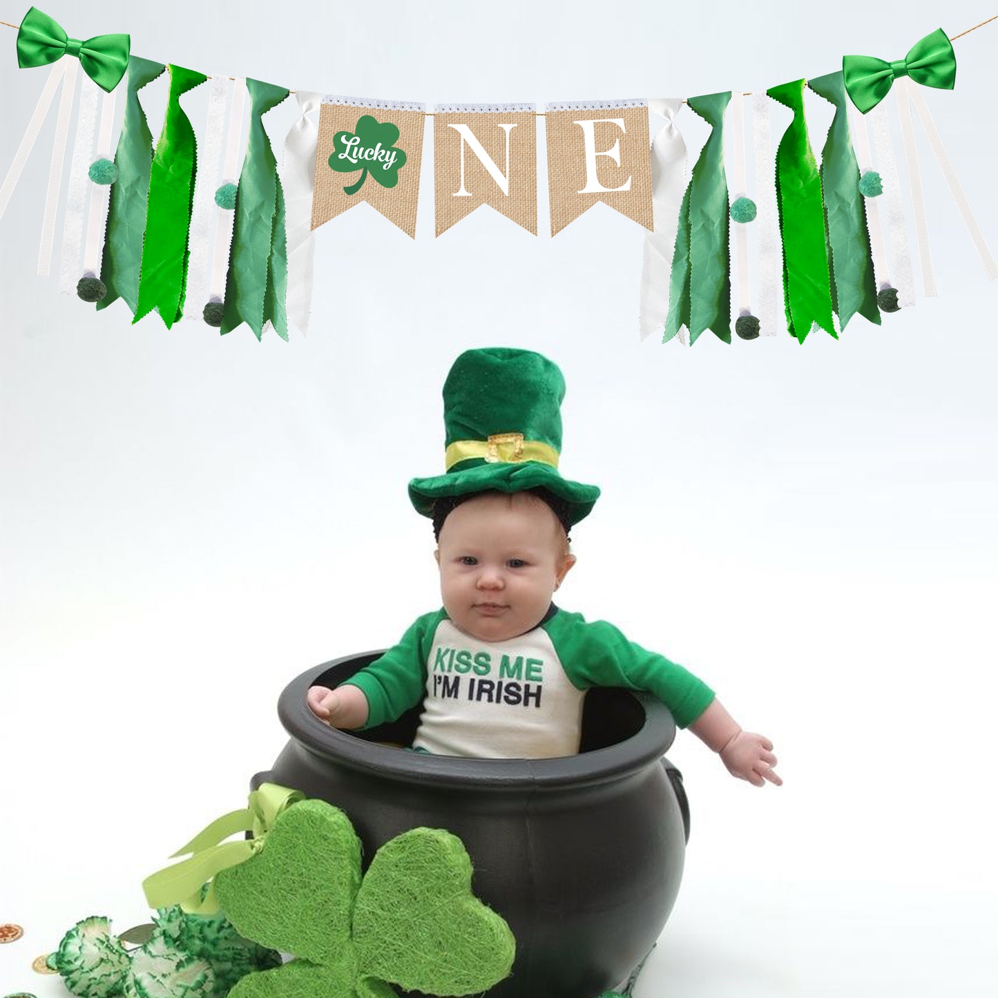 Lucky One St Patricks Day Birthday, Lucky One Banner, Hammrock banner, st Patrick’s day first birthday, 1st birthday, one decorations