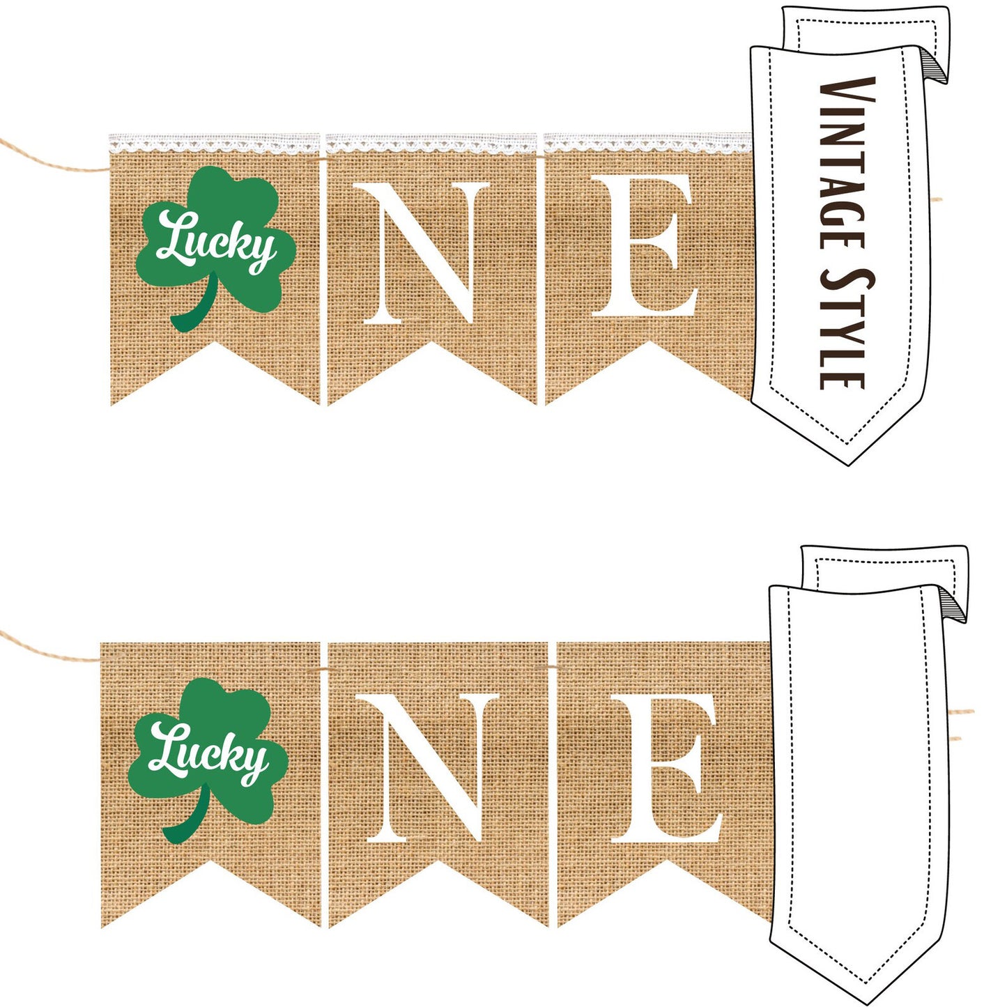 Lucky One St Patricks Day Birthday, Lucky One Banner, Hammrock banner, st Patrick’s day first birthday, 1st birthday, one decorations