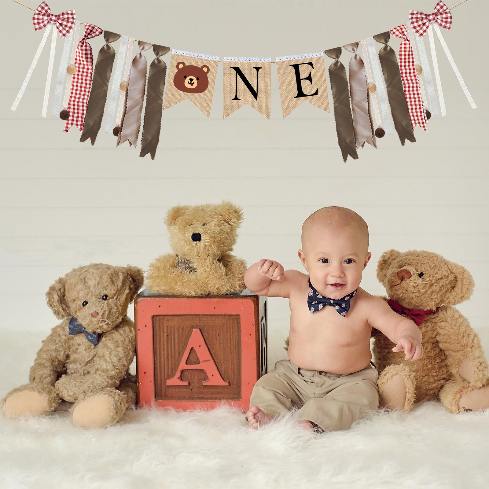 Teddy bear 1st birthday hot sale boy